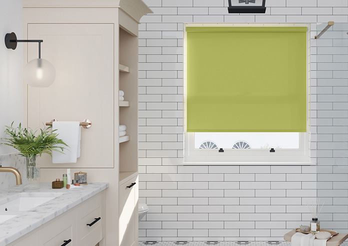 Roma, Lime - Roller Blind - Image 3